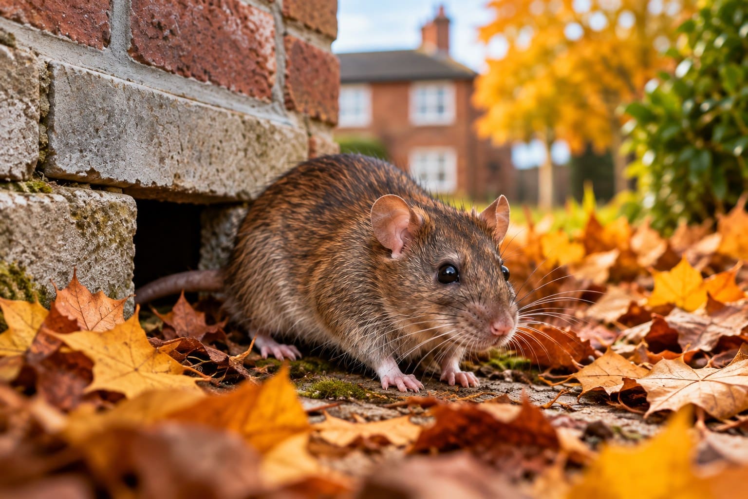 Why Do Rats and Mice Come Indoors in Autumn?